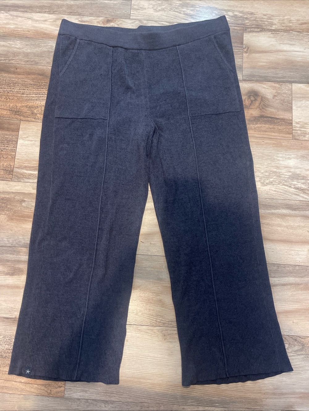 Barefoot Dreams Pants Cozychic Ultralite Size 2X Petite Gray Blue Sweatpants